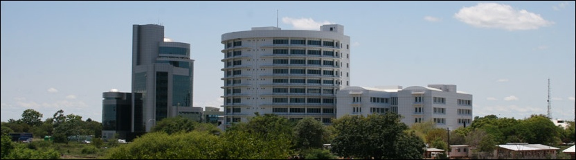 Gaborone skyline