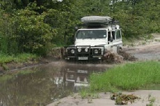 Landrover Swimming, Linyanti