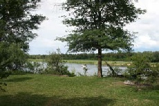 Ngepi Camp campsite, Caprivi