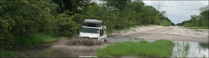Landrover Swimming, Linyanti