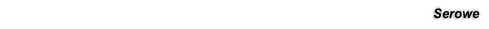Serowe
